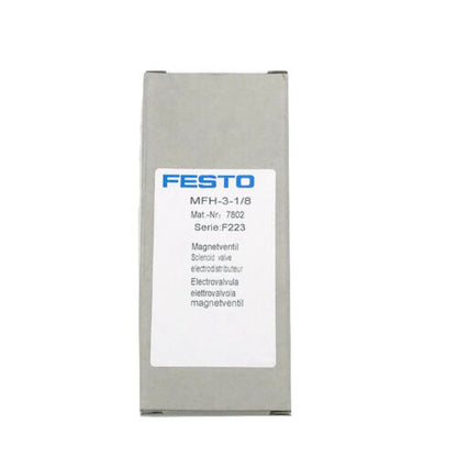 Festo MFH-3-1/8 7802 Solenoid Valve - New MFH31/8 Model - FESTO