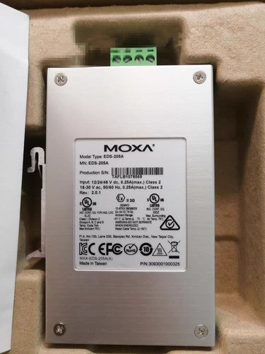 1PC  Moxa EDS-205A 5-port Non-network Management Ethernet Switch EDS205A