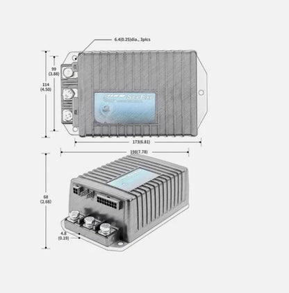 1PC For Electric Vehicle Curtis Seperately Motor Controller 1243-4320 360104320