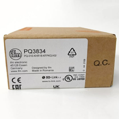 IFM PQ3834 pressure sensor One ping