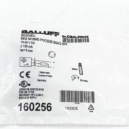 BALLUFF BES M18ME-POC50B-S04G-003 BES00EU Inductive Sensor One