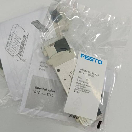 Festo VUVG-LK14-B52-T-G18-1H2L-S 8042564 Solenoid Valve One Free Shipping