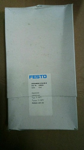 Festo CPE18-M1H-5/3G-QS-8 170253 Solenoid Valve One CPE18M1H5/3GQS8