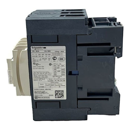 1PC Schneider LC1D65AG7 120v 60Hz Contactor Free Shipping