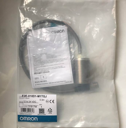 Omron E2E-X10D1-M1TGJ Proximity Switch One Free Shipping E2EX10D1M1TGJ