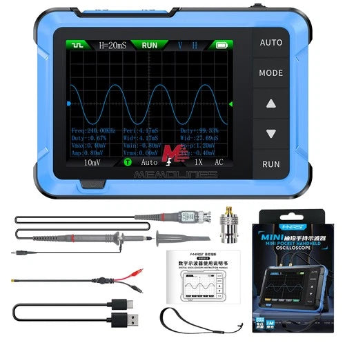 FNIRSI 2C23T / 2C53T Smart Digital Oscilloscope Multimeter Signal Generator #cx