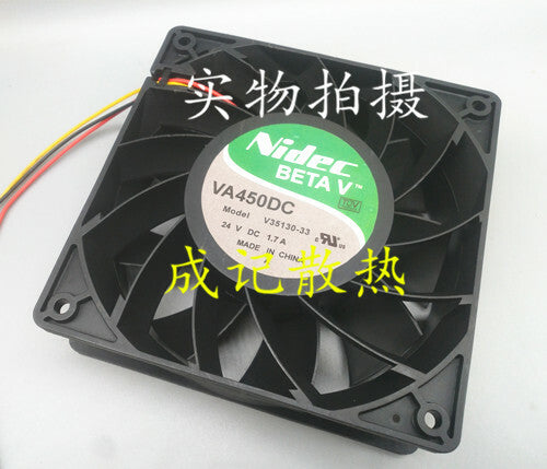 1pcs NIDEC V35130-33 12CM 24V 1.7A Inverter Fan