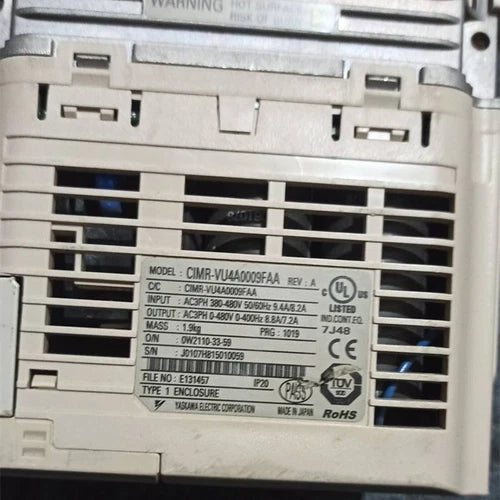 Yaskawa CIMR-VU4A0009FAA Inverter 1PC ping CIMRVU4A0009FAA