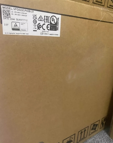 1PC Delta VFD022CP43B-21 Inverter ping