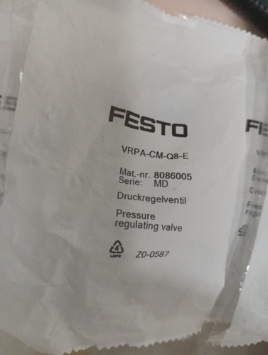 Festo VRPA-CM-Q8-E 8086005 Pressure Regulating Valve One Free Shipping