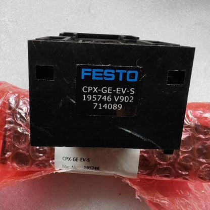 Festo CPX-GE-EV-S 195746 Interlinking Block One Free Shipping CPXGEEVS