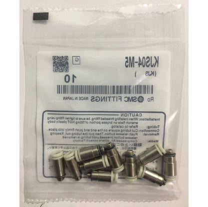 10PCS SMC KJS04-M5 Micro tracheal connector KJS04M5 Free Shipping