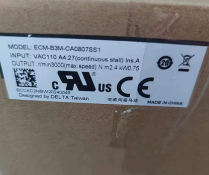 Delta ECM-B3M-CA0807SS1 Servo Motor One ping ECMB3MCA0807SS1