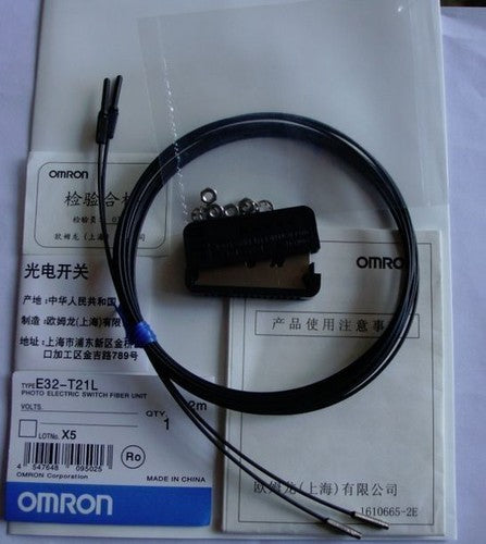Omron E32-T21L Photoelectric Switch Fiber Unit E32T21L Free Shipping One