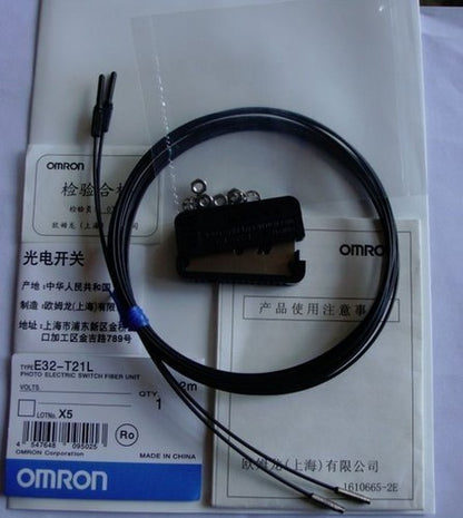 Omron E32-T21L Photoelectric Switch Fiber Unit E32T21L Free Shipping One