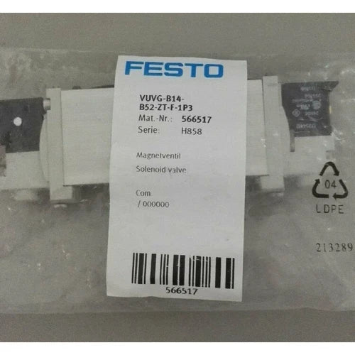 1PC Festo VUVG-B14-B52-ZT-F-1P3 566517 Solenoid Valve Free Shipping