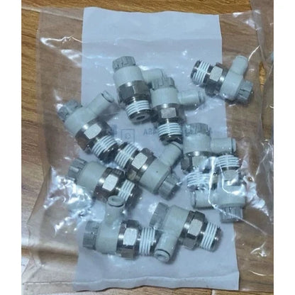 10PCS  SMC AS2201F-02-04SA Throttle Valve AS2201F0204SA Free Shipping