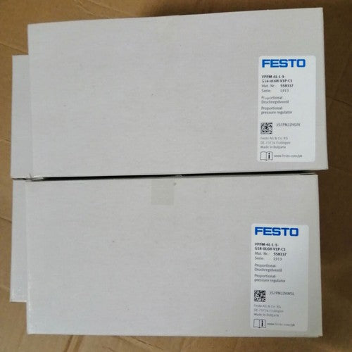 One Festo VPPM-6L-L-1-G18-0L6H-V1P-C1 558337 Proportional Valve