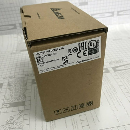 Delta VFD002L21A 0.2KW 220V Series Inverter One ping