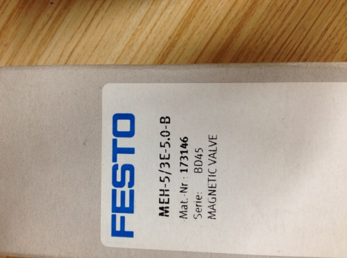 Festo MEH-5/3E-5,O-B 173146 Solenoid Valve One Free Shipping