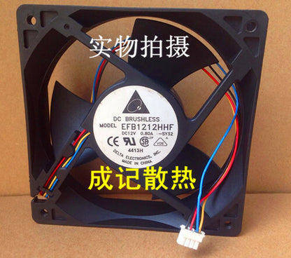 1pcs Delta EFB1212HHF 12V 0.8A 12032 12cm Cisco 4506 4500 Switch Fan