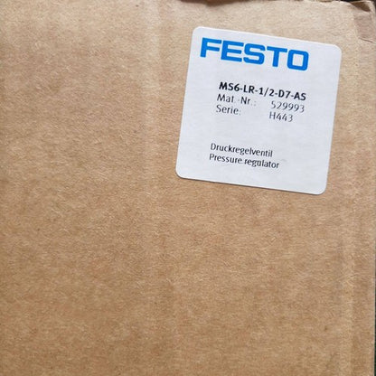 Festo MS6-LR-1/2-D7-AS 529993 Pressure Regulator One MS6LR1/2D7AS