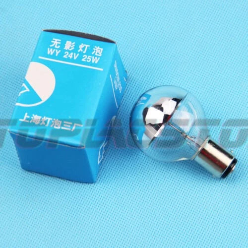 10pcs for 3 Holes Shadowless Lamp WY24V25W BA15D 24V25W 500H Bulb #au