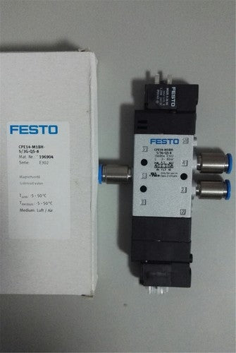Festo CPE14-M1BH-5/3G-QS-8 196904 Solenoid Valve One CPE14M1BH5/3GQS8