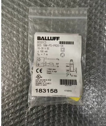 BALLUFF BOS 18M-PS-PR20-S4 Transducer One Free Shipping
