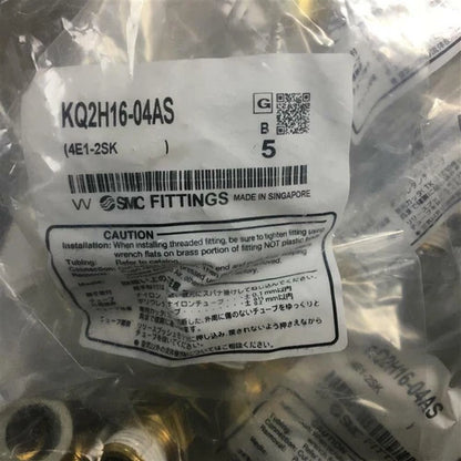 1Bag/5PCS SMC KQ2H16-04AS Fittings KQ2H1604AS Free Shipping