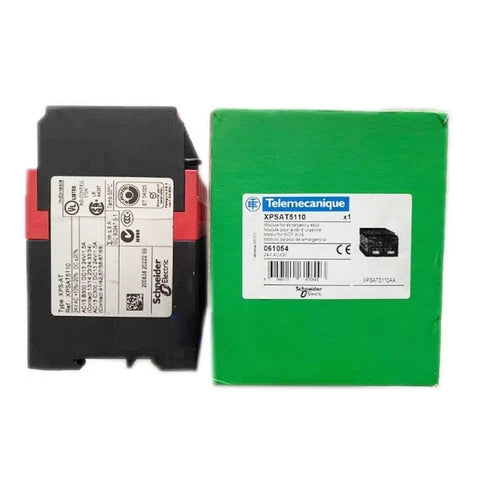 1PC Schneider XPSAT5110 Safety Relay ping XPS-AT5110