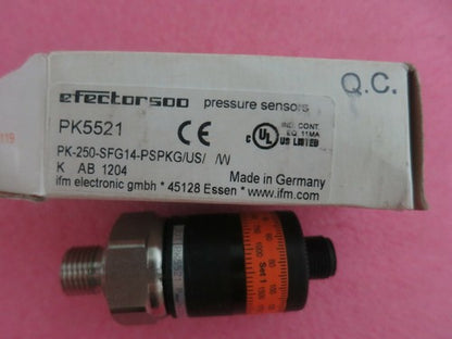 IFM PK5521 pressure sensor One ping