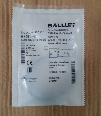 BALLUFF BES 516-3005-G-E4-C-S49-00.3 Sensor One Free Shipping