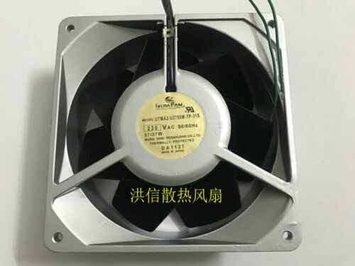 1PC UTMA2-U2750M-TP-31S IKURA Cooling Fan 220V 37W Full Metal