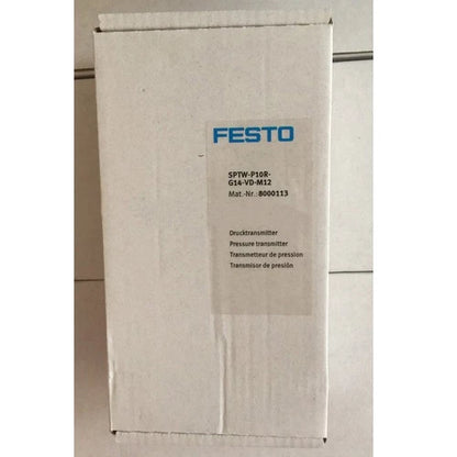 Festo SPTW-P10R-G14-VD-M12 8000113 Pressure Sensor One SPTWP10RG14VDM12