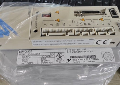 Yaskawa SGDG-04GT Servo Driver 1PC SGDG04GT ping