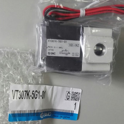 1PC SMC VT307K-5G1-01 Solenoid Valve VT307K5G101 Free Shipping