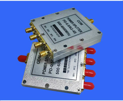 Power Splitter 1:4 GPS Signal Combiner 500M SMA 0.5-6G Microstrip Power Splitter