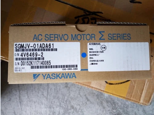 Yaskawa SGMJV-01ADA61 Servo Motor 1PC ping SGMJV01ADA61