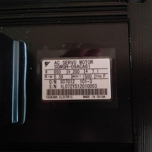 Yaskawa SGMGH-09ACA61 Servo Motor 1PC ping SGMGH09ACA61