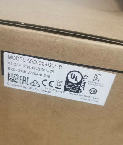 Delta ASD-B2-0221-B Servo Driver ASDB20221B One ping