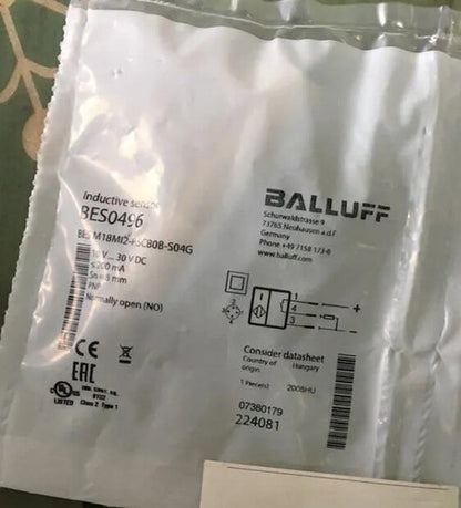 BALLUFF BES0496 BES M18MI2-PSC80B-S04G Proximity Sensor One Free Shipping