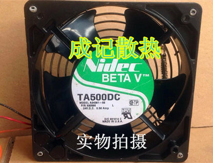 1pcs NIDEC TA500DC A34361-68 12738 12.7CM 24V Inverter Fan