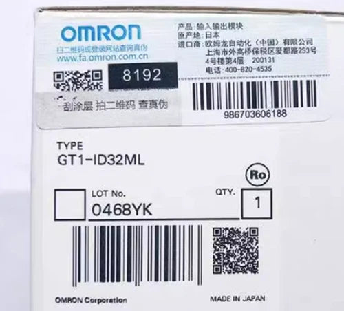 Omron Automation and Safety GT1-ID32ML DIN Rail Terminal Block 32PT MC INPUT NPN