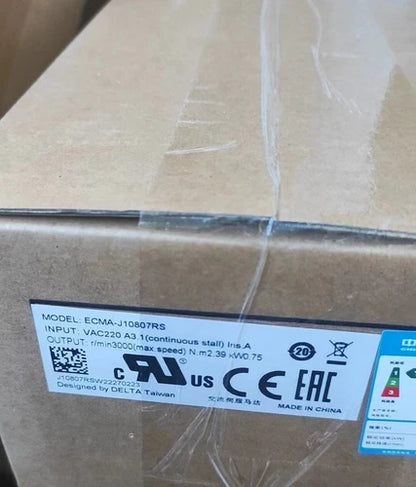 Delta ECMA-J10807RS Servo Motor One ECMAJ10807RS ping