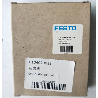 Festo CPE18-M1H-3OL-1/4 Solenoid Valve One CPE18M1H3OL1/4