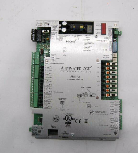 new Automated Logic ME812U Multi-Equipment Controller - AUTOMATED LOGIC