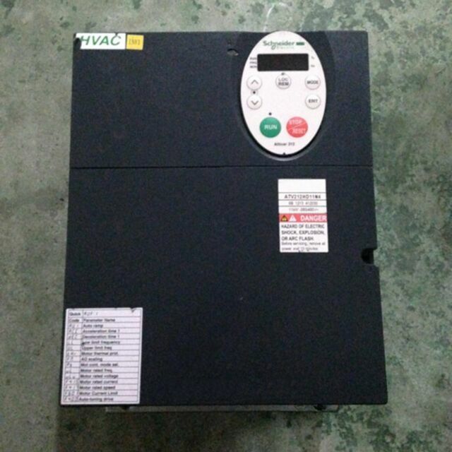new Schneider ATV212 11kW 3 Phase Variable Speed Drive - Black