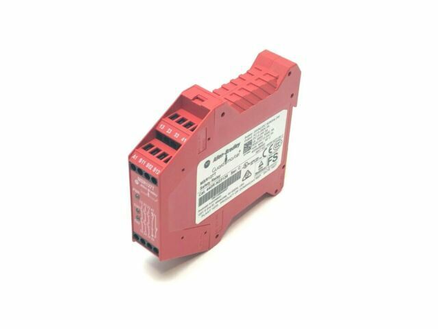 new Allen Bradley MSR127T Safety Relay - Red (440R-N23126) - ALLEN BRADLEY