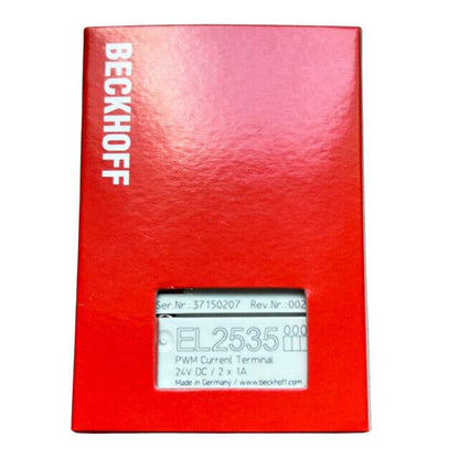 new Beckhoff 2-channel 24V DC 1A EtherCAT Terminal - EL2535